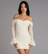 Forever Romantic Lace Mini Dress