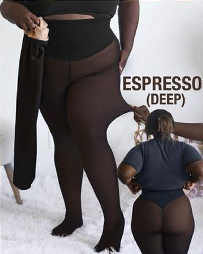 🥰LAST DAY SAEL 50% OFF!!⚡50K+ SOLD!❄️One-Seam Shaping Fleece Leggings✨✨Stay Warm.Look Snatched. 💕