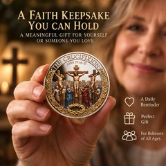 Two Sides, One Promise – Crucifixion & Resurrection Commemorative Coin